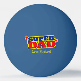 Super dad graphics en je eigen foto pingpongbal