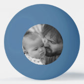 Super dad graphics en je eigen foto pingpongbal (Achterkant)