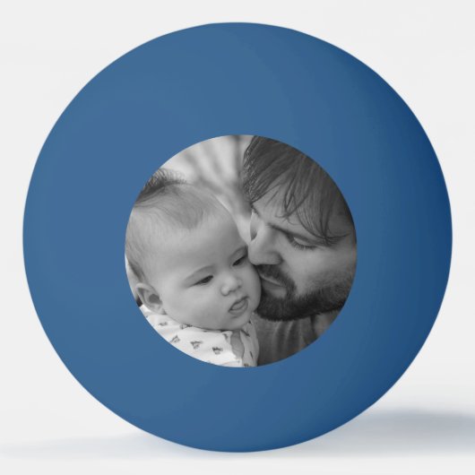 Super dad graphics en je eigen foto pingpongbal (Achterkant)