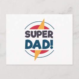 Super Dad Happy Vaderdag | BRIEFKAART