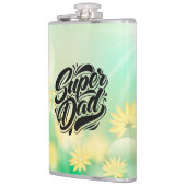 Super Dad Hero Typografie Design-67888 Heupfles (Links)