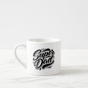 Super Dad Hero Typografie Ontwerp-67888 Espresso Kop