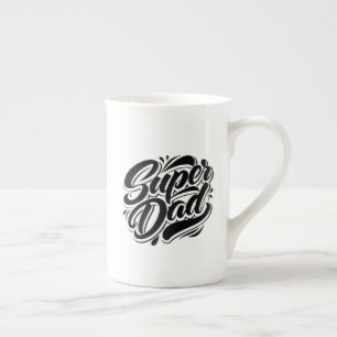 Super Dad Hero Typografie Ontwerp-67888 Porselein Kop