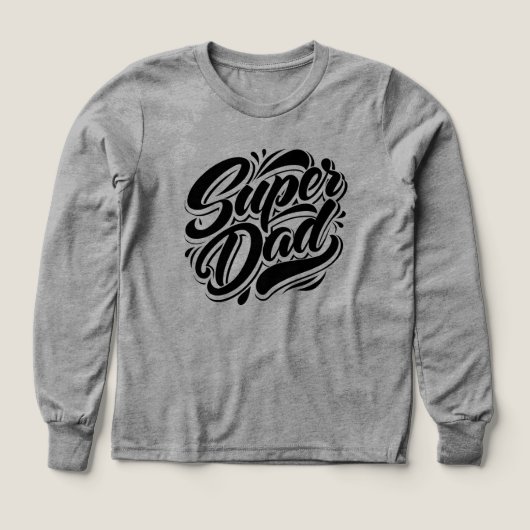 Super Dad Hero Typography Design-67888 Hoodie (Voorkant)