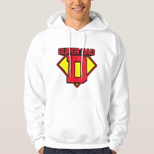 Super Dad 🦸♂️💪 Hoodie (Voorkant)