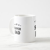Super Dad – Kaffe/Tee Tasse Koffiemok (Voorkant links)