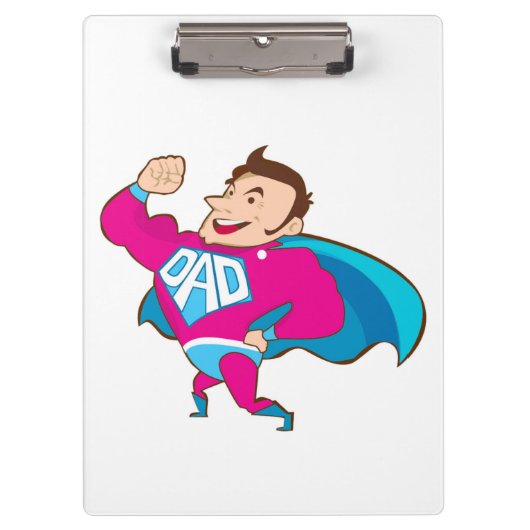 SUPER DAD KLEMBORD (Voorkant)