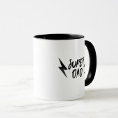 Super Dad Lightning Bolt Black Super Mok (Voorkant rechts)