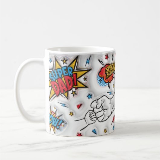 Super Dad - Lucky Charm Edition Koffiemok (Links)