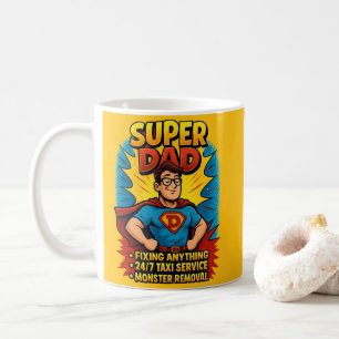 Super Dad Mok: het perfecte Vaderdag cadeau! Koffiemok