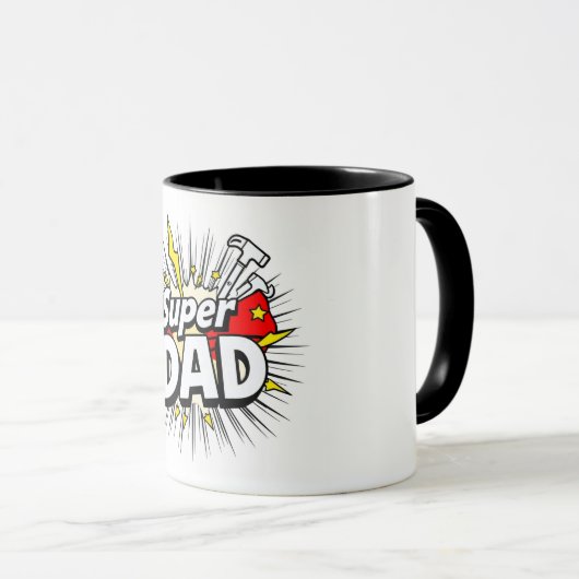 Super Dad Mok - het ultieme heldengeschenk (Voorkant rechts)