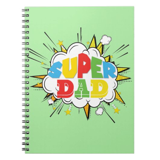 SUPER DAD NOTITIEBOEK (Voorkant)