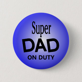 Super DAD op dienstreis Ronde Button 5,7 Cm