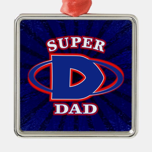Super Dad Ornament (Voorkant)