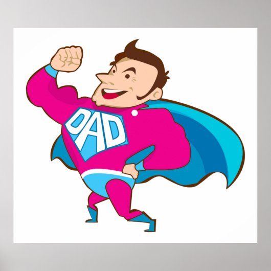 SUPER DAD POSTER (Voorkant)
