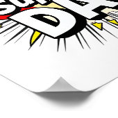 Super Dad Poster - Bold Wall Art voor je dagelijks (Hoek)