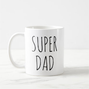 "Super Dad" RAE DUNN geïnspireerd Koffiemok