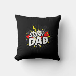 Super Dad Sierkussen - Heroïsch comfort voor papa