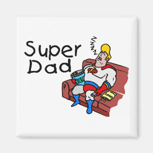 Super Dad (Slapen) Magneet