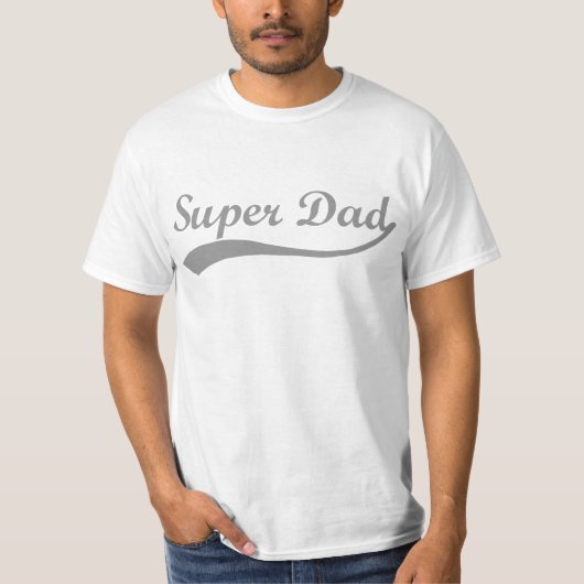 Super Dad Sport Swash T-shirt (Voorkant)