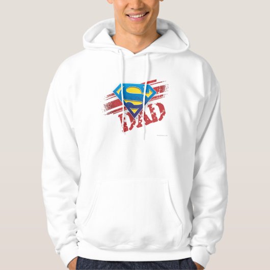 Super Dad Stripes Hoodie (Voorkant)