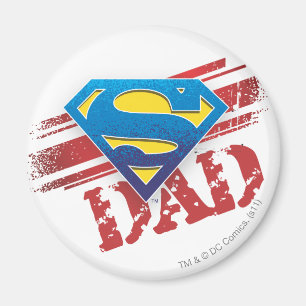 Super Dad Stripes Magneet
