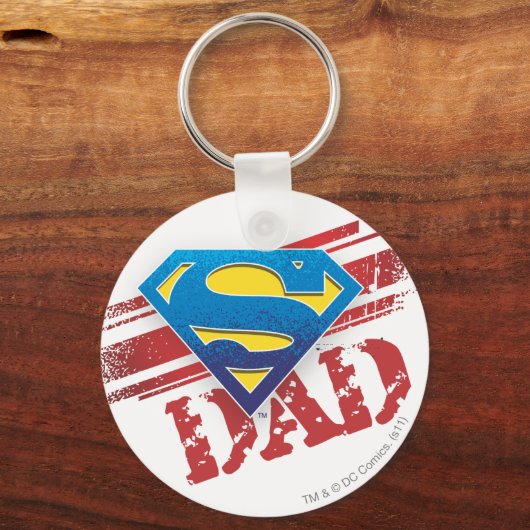 Super Dad Stripes Sleutelhanger (Voorkant)