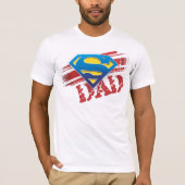 Super Dad Stripes T-shirt (Voorkant)