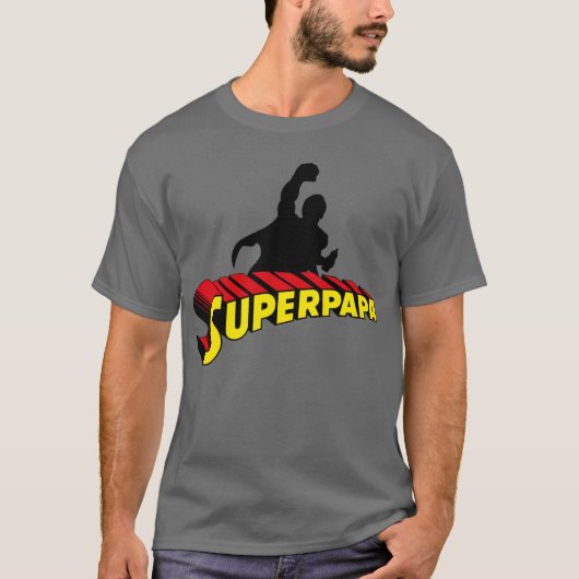 Super Dad. Super Papa. Súper Papá T-shirt (Voorkant)