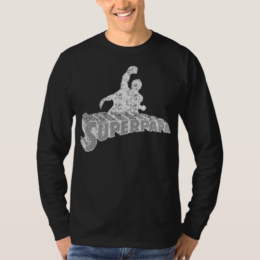 Super Dad. Super Papa. Súper Papá T-shirt (Voorkant)