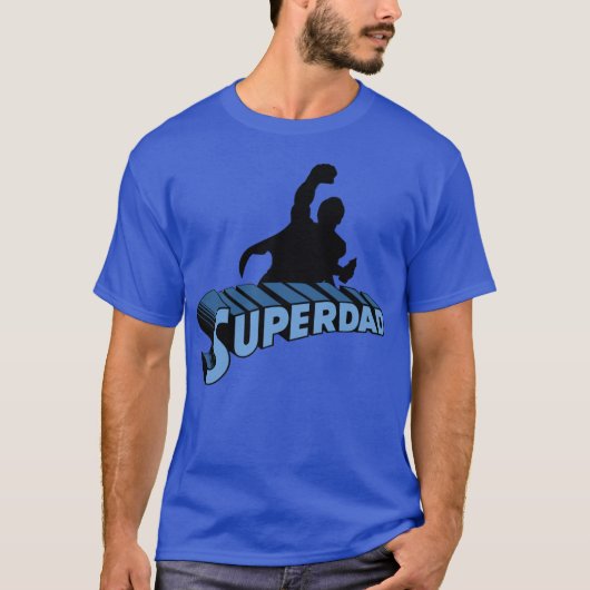 Super Dad. Super Papa. Súper Papá T-shirt (Voorkant)