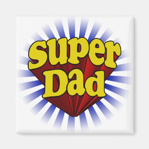 Super Dad, Superheld Red/Yellow/Blue Magneet