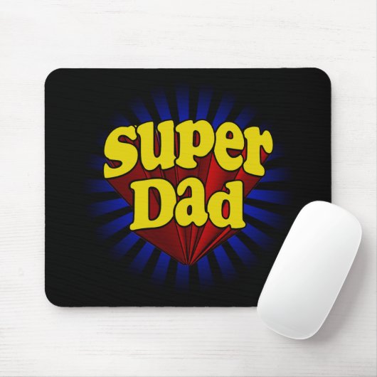 Super Dad, Superheld Red/Yellow/Blue Muismat (Met muis)