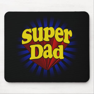 Super Dad, Superheld Red/Yellow/Blue Muismat