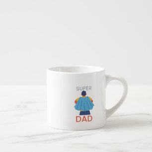 Super Dad Superhelden Cape Koffiemok Espresso Kop