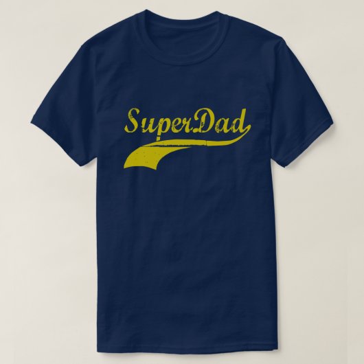 Super Dad Swash T-shirt (Design voorkant)