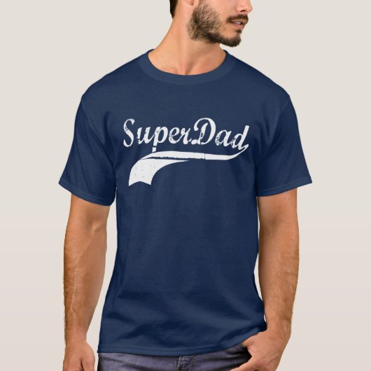 Super Dad Swash T-shirt (Voorkant)