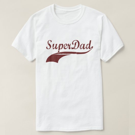 Super Dad Swash T-shirt (Design voorkant)