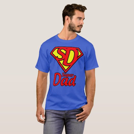 Super Dad T-Shirt (Voorkant volledig)