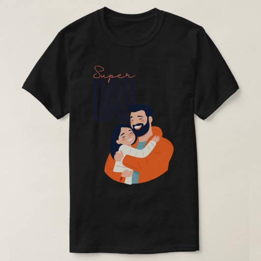 Super dad t-shirt (Design voorkant)