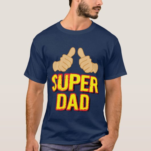 SUPER DAD T-SHIRT (Voorkant)
