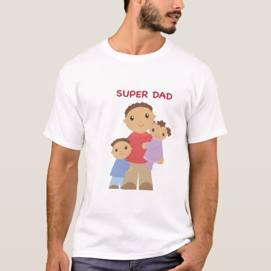 Super Dad T-Shirt (Voorkant)