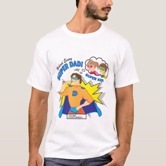 Super Dad T-shirt (Voorkant)
