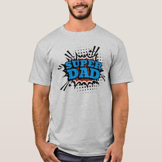 Super Dad T-Shirt (Voorkant)