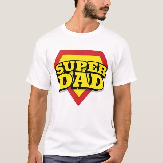 Super Dad T-Shirt (Voorkant)