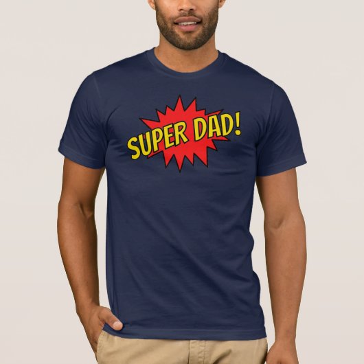 Super Dad T-Shirt (Voorkant)
