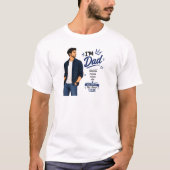 Super Dad T-shirt ontwerp - Vaderdag (Voorkant)