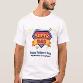 Super Dad T-shirt - Perfect Vaderdag Gift! (Voorkant)