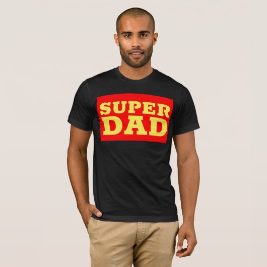 SUPER DAD T-SHIRTS (Voorkant volledig)