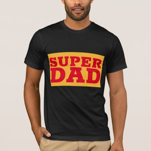 SUPER DAD T-SHIRTS (Voorkant)